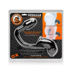 Oxballs Cage De Chasteté Et Plug TailPipe Noir -Oxballs cage de chastete et plug tailpipe noir 2