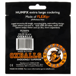 Cockring HUMPX Oxballs Noir -Oxballs cockring humpx oxballs noir 3