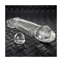 Gaine De Pénis MUSCLE COCKSHEATH Oxballs 24 X 5 Cm Transparent -Oxballs gaine de penis muscle cocksheath oxballs 24 x 5 cm transparent 4