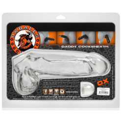 Gaine De Pénis Oxballs Daddy 20 X 6cm Transparente -Oxballs gaine de penis oxballs daddy 20 x 6cm transparente 5