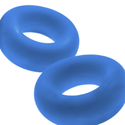Hünkyjunk By Oxballs Lot De 2 Cockring Silicone STIFFY Bulge Bleus -Oxballs lot de 2 cockrings silicone stiffy bulge bleus 2