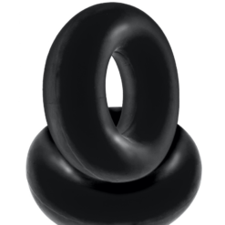 Hünkyjunk By Oxballs Lot De 2 Cockring Silicone STIFFY Bulge Noirs -Oxballs lot de 2 cockrings silicone stiffy bulge noirs 4