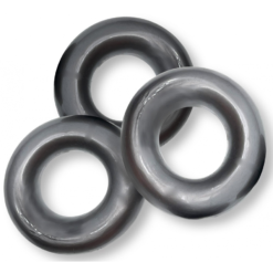 Lot De 3 Cockrings Oxballs FAT WILLY Gris -Oxballs lot de 3 cockrings oxballs fat willy gris 2