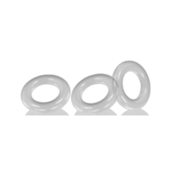 Lot De 3 Cockrings Oxballs WILLY RINGS Transparents