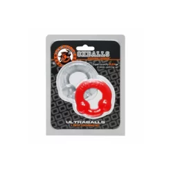 Oxballs -Oxballs pack cockrings ultraballs oxballs gris rouge 1