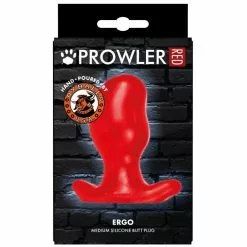 Oxballs -Oxballs plug en silicone ergo medium 9 x 5cm rouge 1