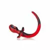 Oxballs Plug Queue Puppy Tail MASTIFF 12 X 7 Cm Rouge