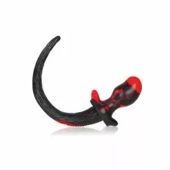 Plug Queue Puppy Tail Oxballs BEAGLE 9.5 X 5 Cm Rouge -Oxballs plug queue puppy tail oxballs beagle 95 x 5 cm rouge 2
