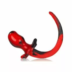 Plug Queue Puppy Tail Oxballs BEAGLE 9.5 X 5 Cm Rouge -Oxballs plug queue puppy tail oxballs beagle 95 x 5 cm rouge 4