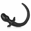 Plug Queue Puppy Tail Oxballs BULLDOG 11.5 X 6cm Noir