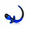 Oxballs Plug Queue Puppy Tail SWIRL 8.5 X 4.4 Cm Bleu