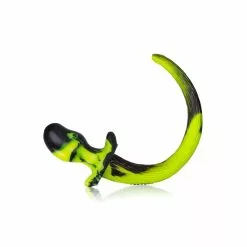 Oxballs Plug Queue Puppy Tail SWIRL 8.5 X 4.4 Cm Jaune -Oxballs plug queue puppy tail swirl 85 x 44 cm jaune 2
