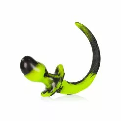 Oxballs Plug Queue Puppy Tail SWIRL 8.5 X 4.4 Cm Jaune