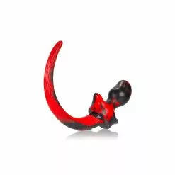 Oxballs Plug Queue Puppy Tail SWIRL 8.5 X 4.4 Cm Rouge -Oxballs plug queue puppy tail swirl 85 x 44 cm rouge 2