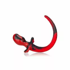Oxballs Plug Queue Puppy Tail SWIRL 8.5 X 4.4 Cm Rouge -Oxballs plug queue puppy tail swirl 85 x 44 cm rouge 3