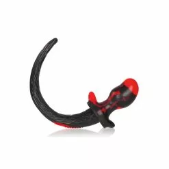 Oxballs Plug Queue Puppy Tail SWIRL 8.5 X 4.4 Cm Rouge -Oxballs plug queue puppy tail swirl 85 x 44 cm rouge 4