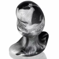 Plug Silicone Oxballs ERGO M 9 X 5cm Gris-Noir -Oxballs plug silicone oxballs ergo m 9 x 5cm gris noir 2