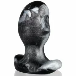 Plug Silicone Oxballs ERGO S 7.5 X 4.5cm Gris-Noir -Oxballs plug silicone oxballs ergo s 75 x 45cm gris noir 2