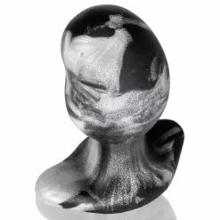 Plug Silicone Oxballs ERGO S 7.5 X 4.5cm Gris-Noir -Oxballs plug silicone oxballs ergo s 75 x 45cm gris noir 3