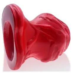 Plug Tunnel Anal Oxballs PIGHOLE SQUEAL FF 13 X 11.5cm Rouge -Oxballs plug tunnel anal oxballs pighole squeal ff 13 x 115cm rouge 3
