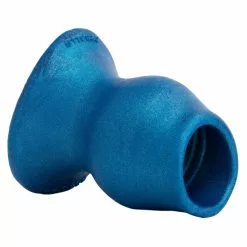 Oxballs Plug Tunnel PIG-HOLE Platinum Bleu 13 X 9 Cm -Oxballs plug tunnel pig hole platinum bleu 13 x 9 cm 4