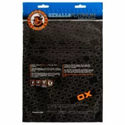 Oxballs Plug Tunnel PIG-HOLE Platinum Bleu 13 X 9 Cm -Oxballs plug tunnel pig hole platinum bleu 13 x 9 cm 5